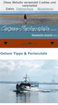 Mobile Screenshot of ostsee-ferienziele.de