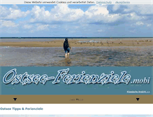 Tablet Screenshot of ostsee-ferienziele.de